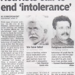 Activists call to end 'intolerance'