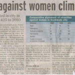 Crime against women climbs