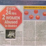 Every 24 Hrs 2 Women Abused in District